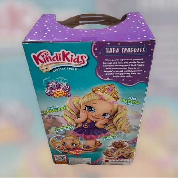 New in the box Kindi Kids scented sisters Tiara Sparkles - Picture 3 of 9